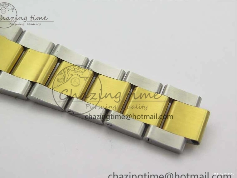 0225 Tailored Daytona 116509 SS YG BLF Best Edition Gay MOP Dial on SS YG Bracelet A 2977